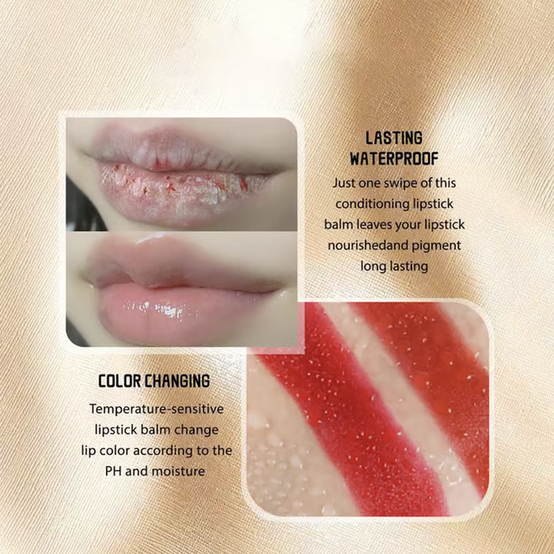⏰ Dernier jour de promotion !🎁- ✨Rouge à lèvres qui change de couleur sans déteindre💄CrystalClear Color Alchemy 💋 Se teinte automatiquement au contact des lèvres !