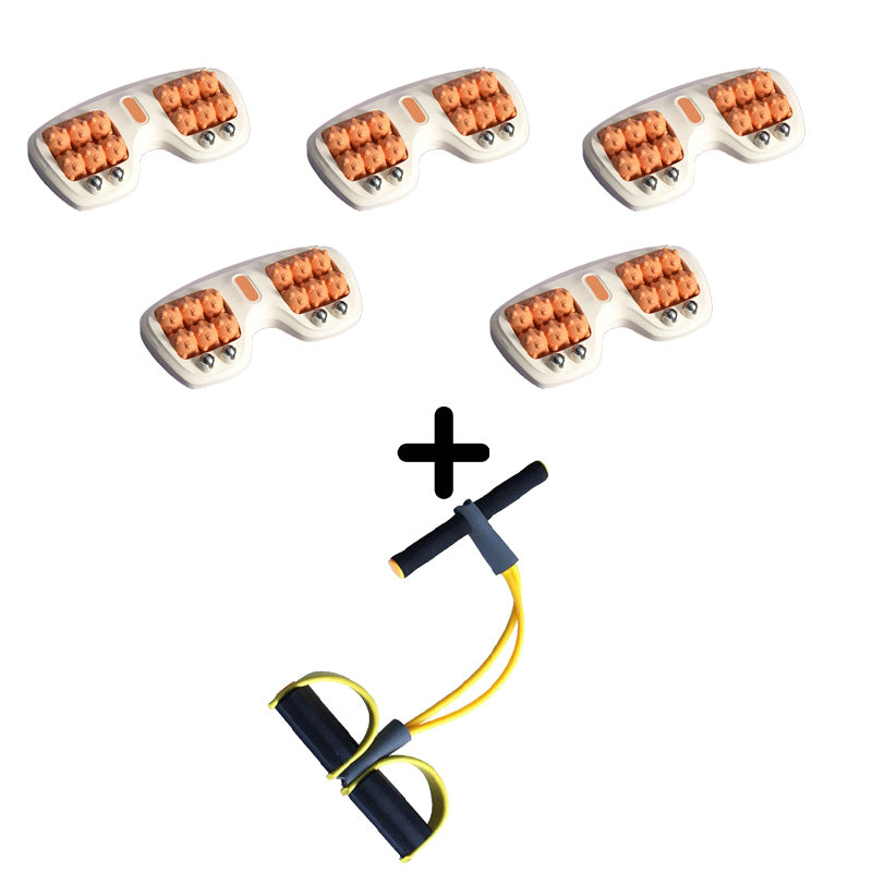 ⏳Spécial à durée limitée⏰Rouleau de massage portable double – Détente & soulagement immédiat pour vos pieds😌🌿