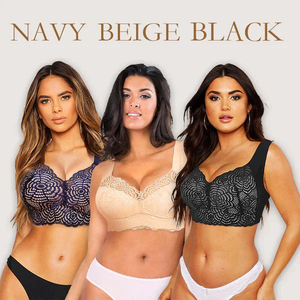 đżăSECOND SKINăCLOUD LIFT BRA SET | Pack de 3 sans couture et sans armature | Bandeaux anti-glisse et respirant đž