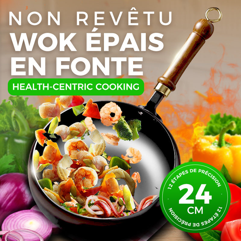 ⏳Spécial à durée limitée⏰Pot en fer épais non revêtu🍲