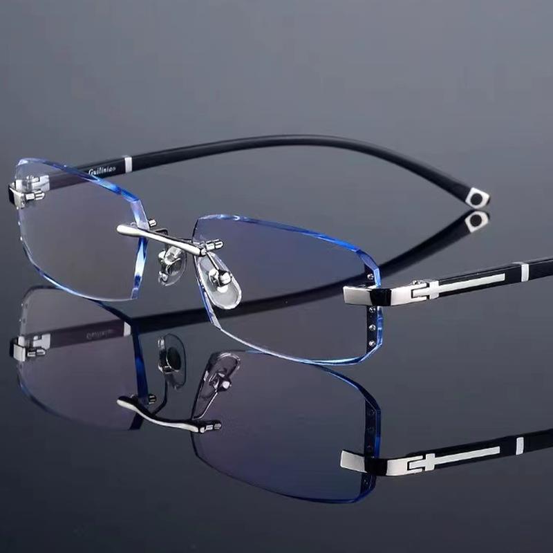 Nouvelles lunettes de lecture à double usage anti-lumière bleue, haute dureté saphir🌿🌿