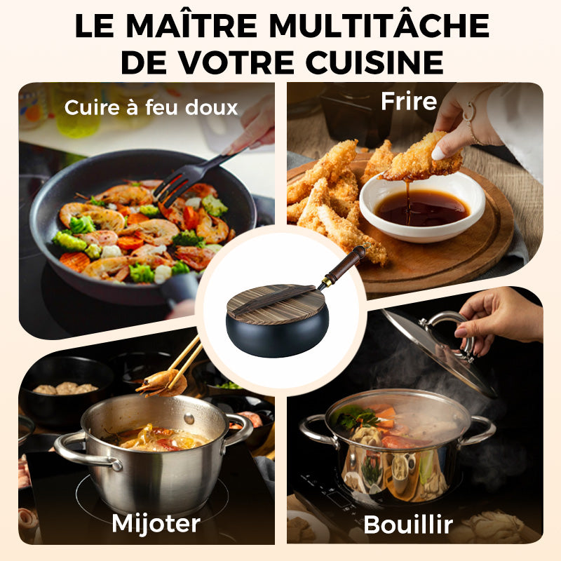 ⏳Spécial à durée limitée⏰Pot en fer épais non revêtu🍲