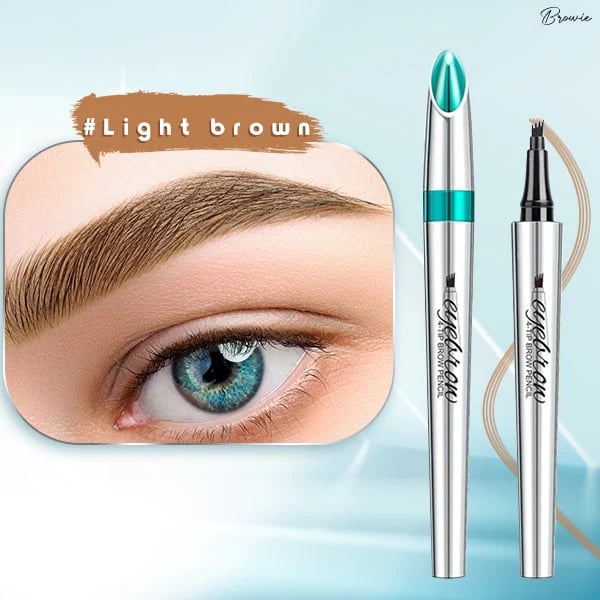 🔥Crayon de tatouage 3D imperméable à 4 pointes de fourche pour microblading (🔥 achetez-en 1, obtenez-en 1 gratuit)