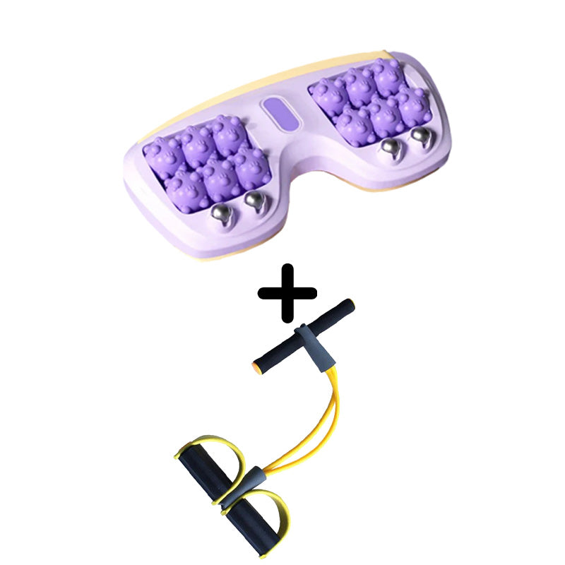 ⏳Spécial à durée limitée⏰Rouleau de massage portable double – Détente & soulagement immédiat pour vos pieds😌🌿