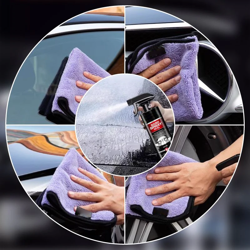 đ„HOT SALEđ„Spray de revĂȘtement de cristaux pour voiture - Cadeau idĂ©al pour la voituređ
