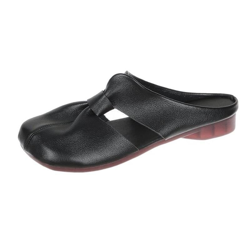🔥Promotion du dernier jour -50% 🏖️ - Mules à nœuds et semelles souples pour femmes