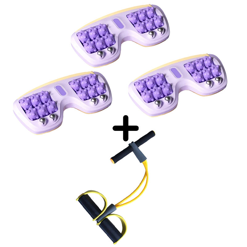 ⏳Spécial à durée limitée⏰Rouleau de massage portable double – Détente & soulagement immédiat pour vos pieds😌🌿