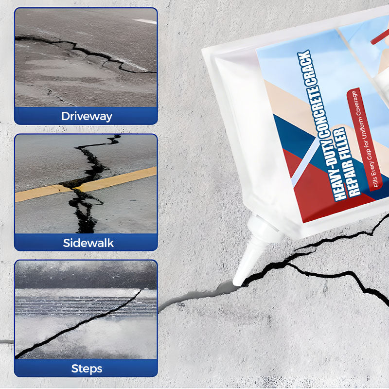 📢🆘✨Achetez 3 obtenez 2 gratuits🔥 Adhésif de Réparation pour Fissures en Béton Haute Résistance