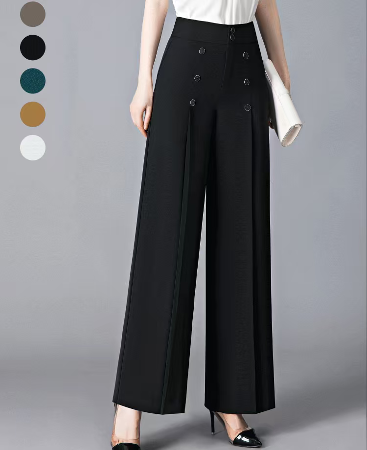 Pantalon large pour femme