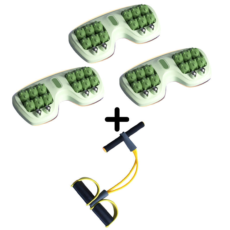 ⏳Spécial à durée limitée⏰Rouleau de massage portable double – Détente & soulagement immédiat pour vos pieds😌🌿