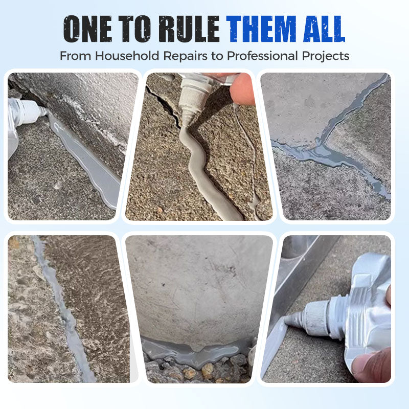 📢🆘✨Achetez 3 obtenez 2 gratuits🔥 Adhésif de Réparation pour Fissures en Béton Haute Résistance