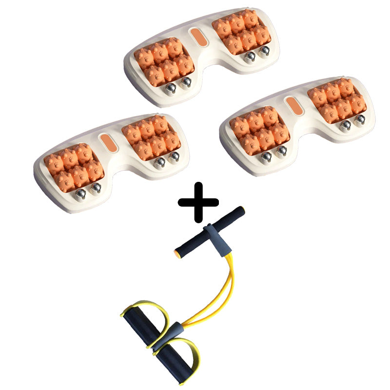 ⏳Spécial à durée limitée⏰Rouleau de massage portable double – Détente & soulagement immédiat pour vos pieds😌🌿