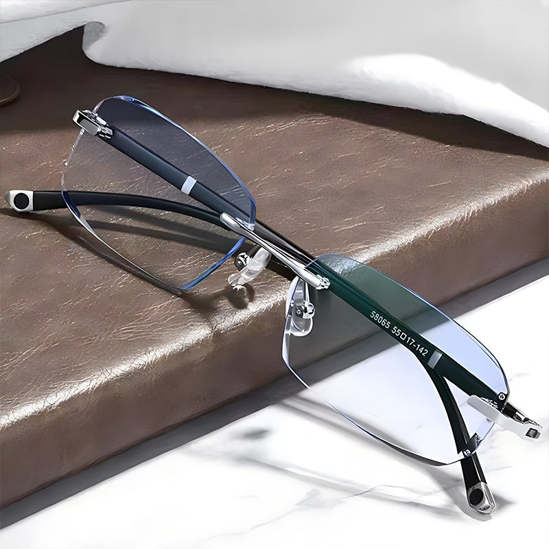 Nouvelles lunettes de lecture à double usage anti-lumière bleue, haute dureté saphir🌿🌿