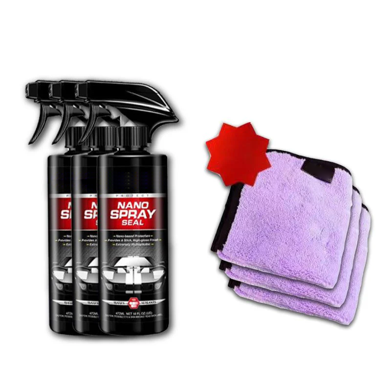 đ„HOT SALEđ„Spray de revĂȘtement de cristaux pour voiture - Cadeau idĂ©al pour la voituređ