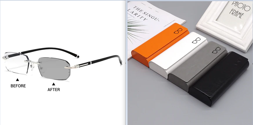 Nouvelles lunettes de lecture à double usage anti-lumière bleue, haute dureté saphir🌿🌿