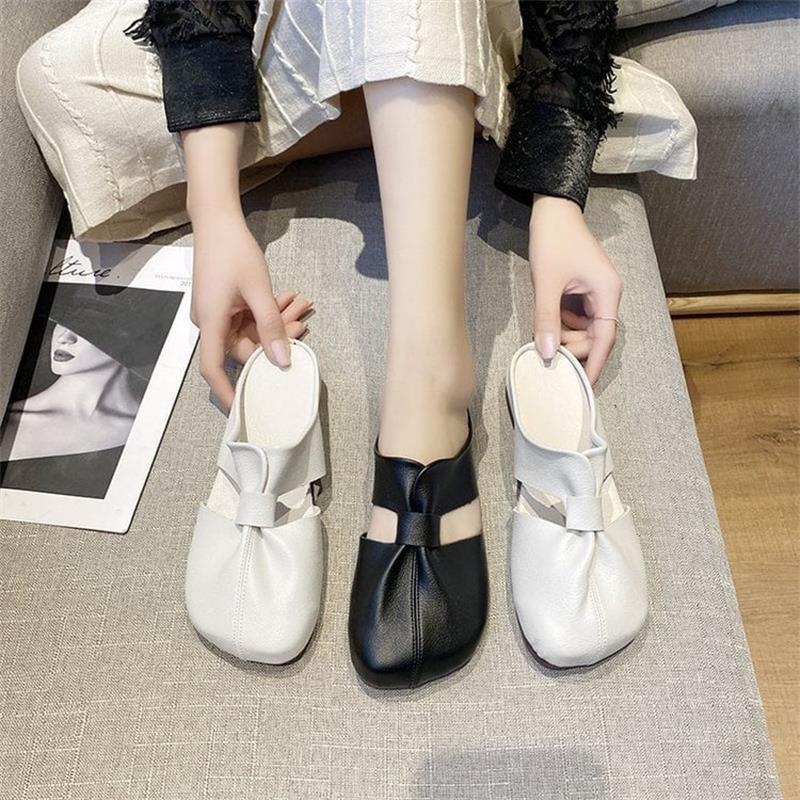 🔥Promotion du dernier jour -50% 🏖️ - Mules à nœuds et semelles souples pour femmes