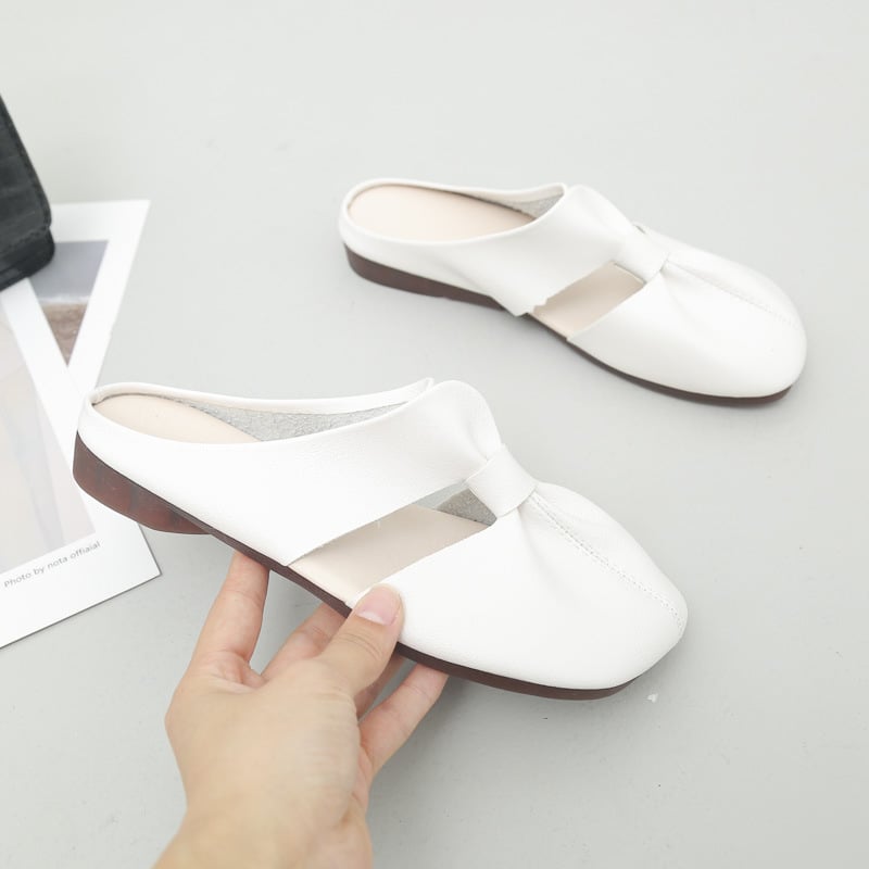 🔥Promotion du dernier jour -50% 🏖️ - Mules à nœuds et semelles souples pour femmes