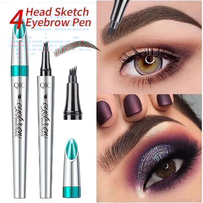🔥Crayon de tatouage 3D imperméable à 4 pointes de fourche pour microblading (🔥 achetez-en 1, obtenez-en 1 gratuit)