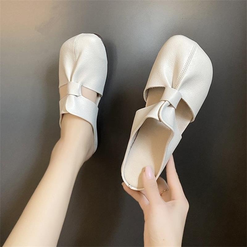 🔥Promotion du dernier jour -50% 🏖️ - Mules à nœuds et semelles souples pour femmes