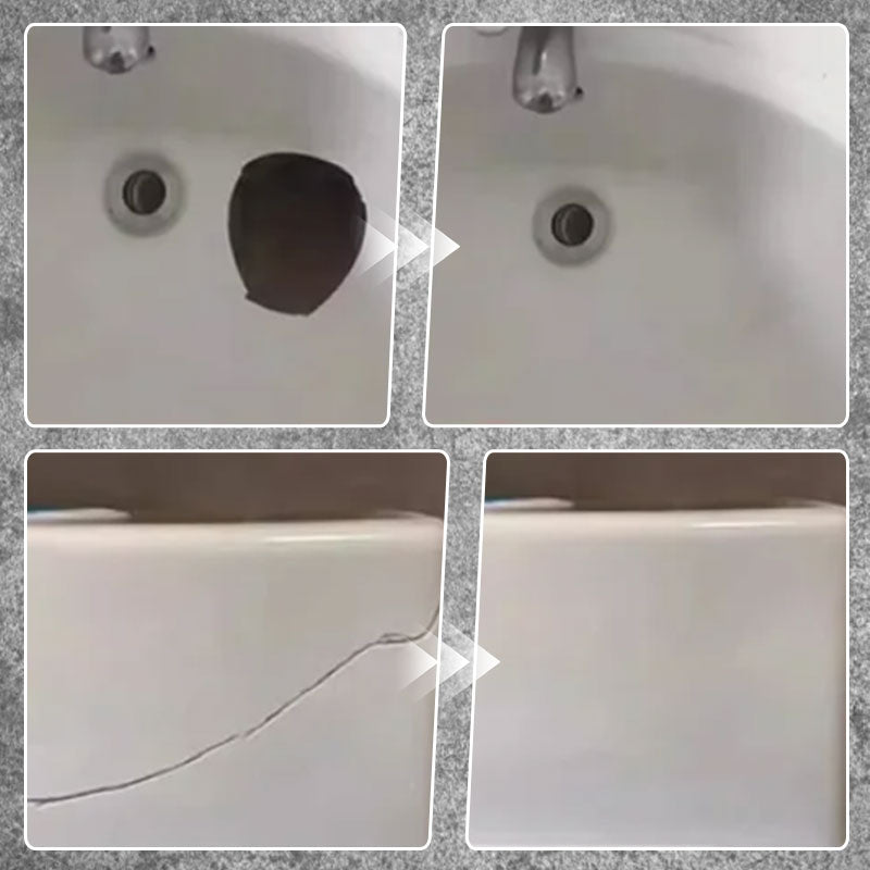 Kit de Réparation Multifonctionnel pour Fissures dans les Carreaux et la Pierre✅