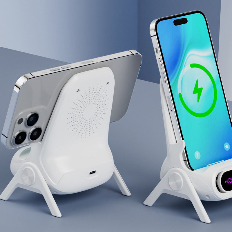 🔥 50 % DE RÉDUCTION 🎁 Support multifonctionnel sans fil avec chargeur rapide pour téléphone