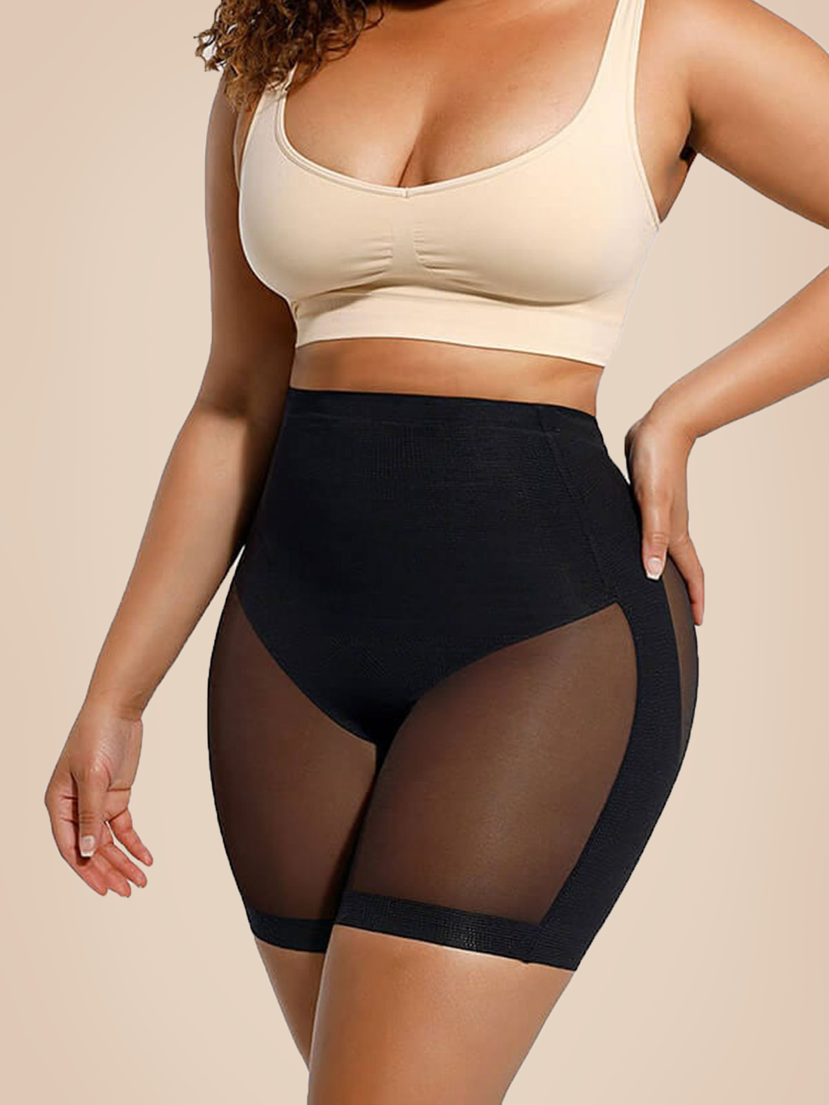 💃Short gainant taille haute sans couture