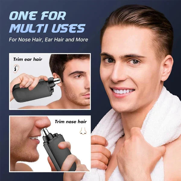 Tondeuse portable pour les poils de nez 【Cadeau attentionné❤️🔥】