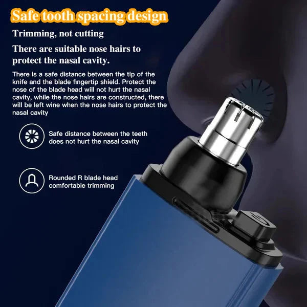 Tondeuse portable pour les poils de nez 【Cadeau attentionné❤️🔥】