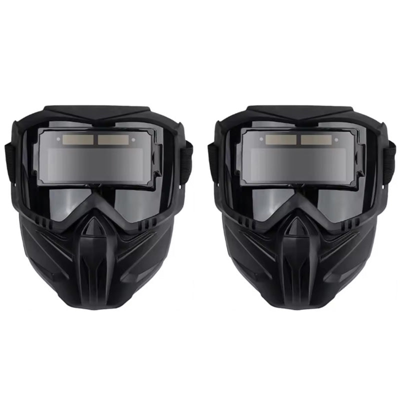 🛡️ 50% RABATT 2025 VENTES CHAUDES! ✨ Casque de Soudage à Assombrissement Automatique - Protection UV/IV avec Réglage Rapide 1/1/1/1 pour Sécurité Maximale 🔥👁️