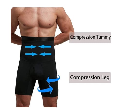Short de contrôle du ventre pour hommes