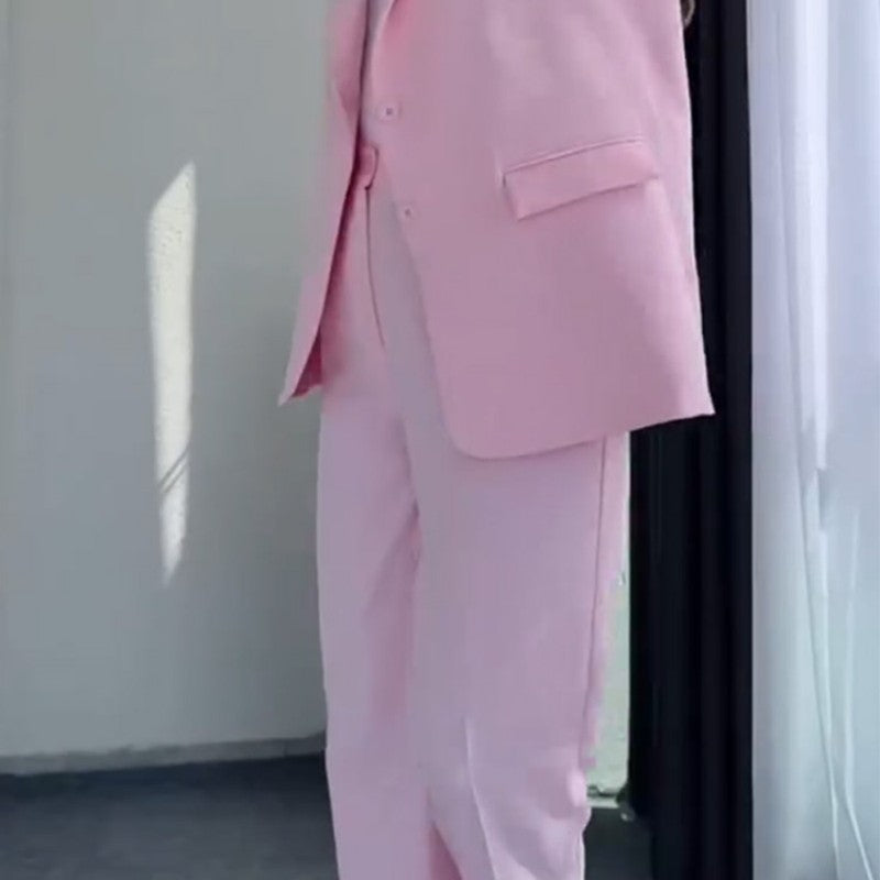 🔥50% de réduction💖 Blazer élégant sans manches et pantalon à taille haute pour femmes