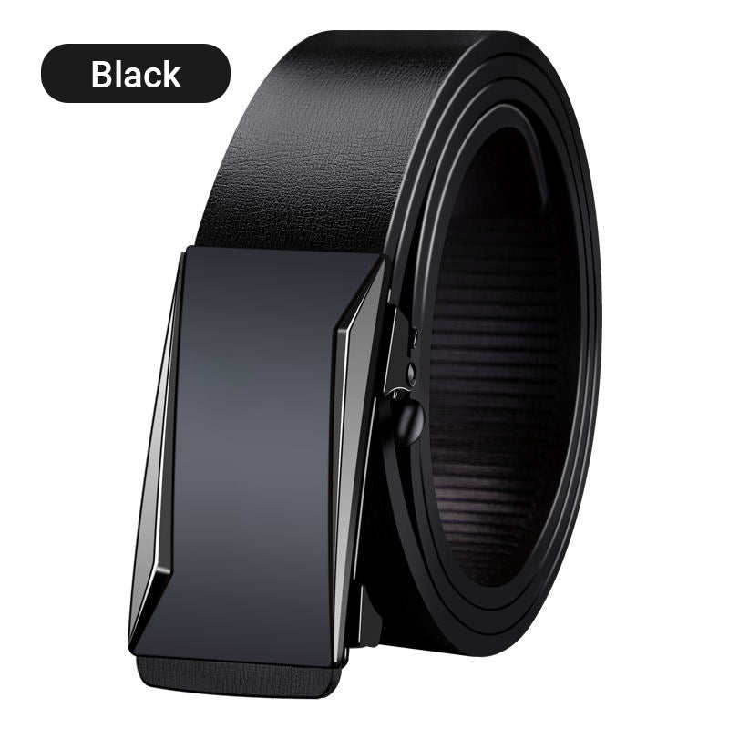 Ceinture en cuir pour hommes, à la mode et résistante aux rayures