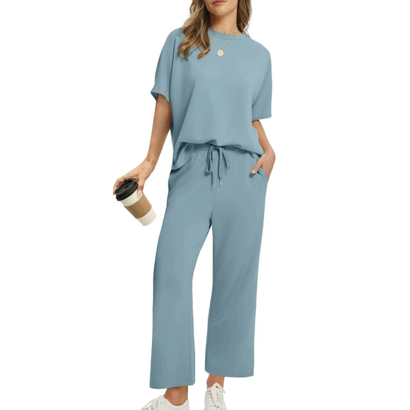 ✨️Ensemble haut et pantalon décontractés et doux pour femme (ensemble 2 pièces)