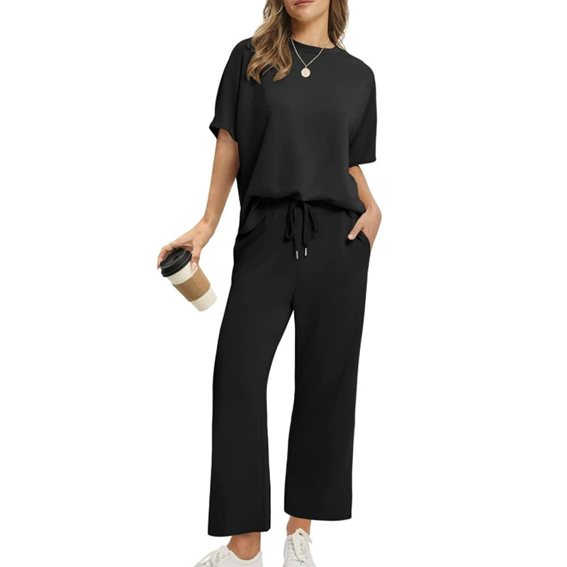 ✨️Ensemble haut et pantalon décontractés et doux pour femme (ensemble 2 pièces)
