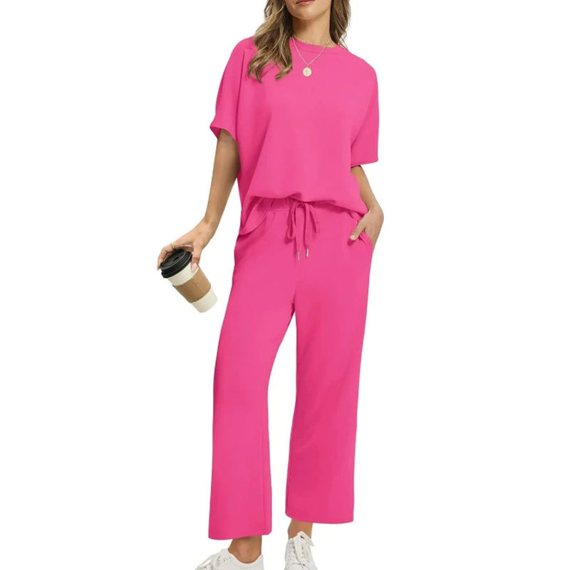 ✨️Ensemble haut et pantalon décontractés et doux pour femme (ensemble 2 pièces)