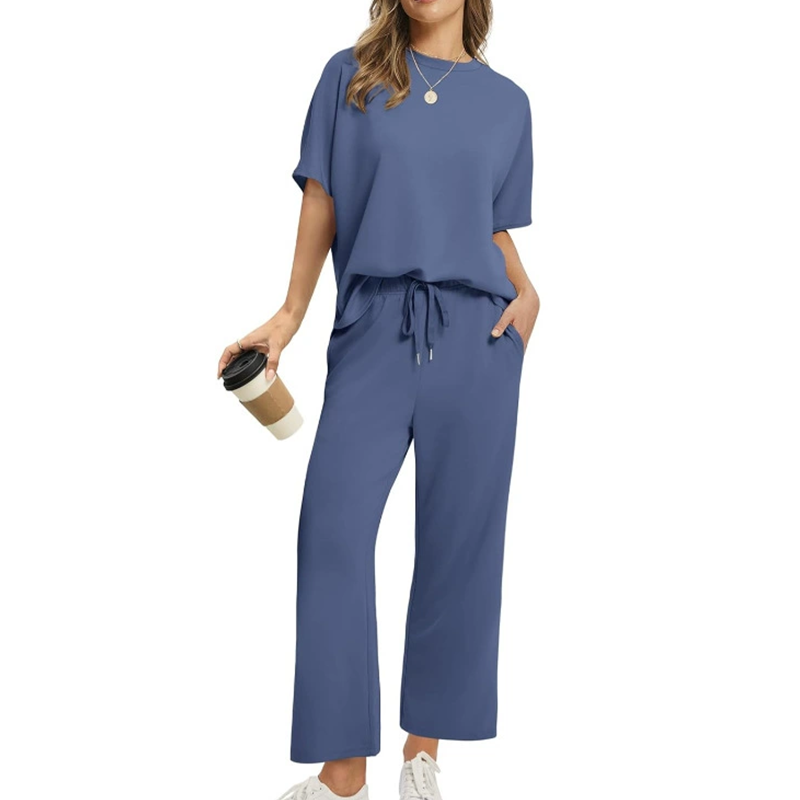 ✨️Ensemble haut et pantalon décontractés et doux pour femme (ensemble 2 pièces)