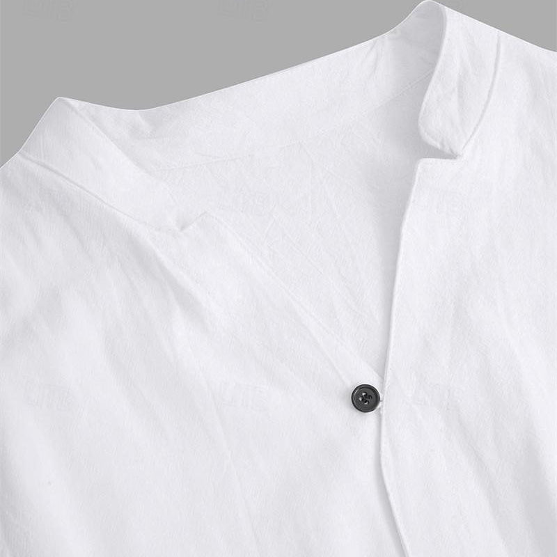 🌿💧Ensemble deux pièces en coton pour hommes : haut et pantalon