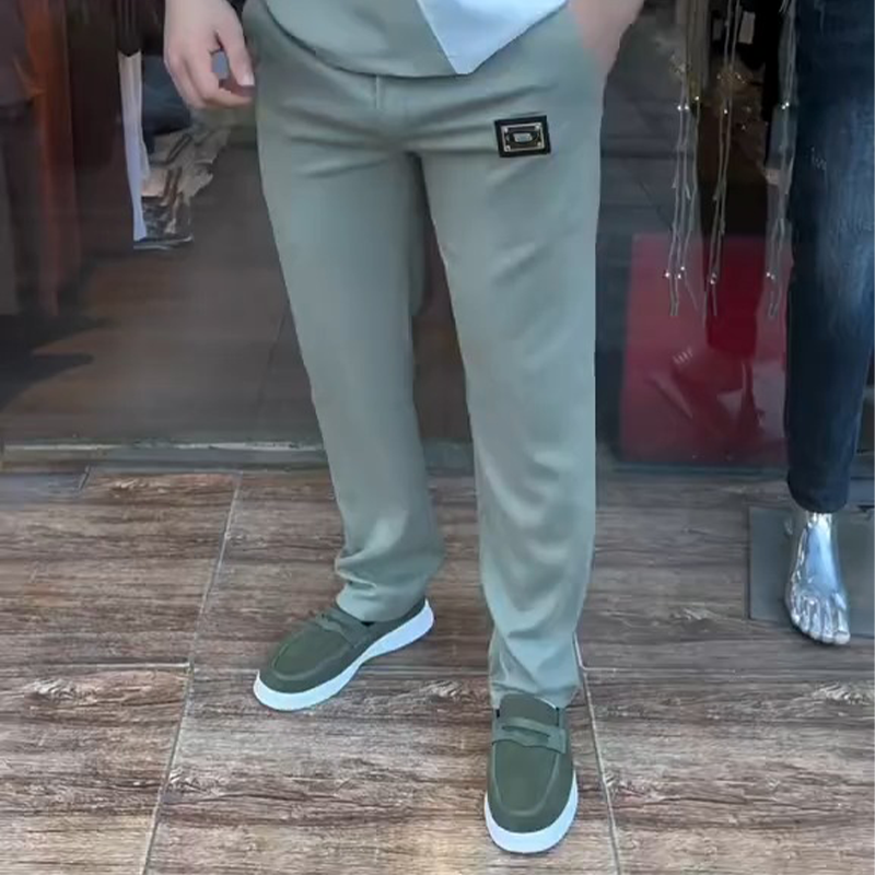 🏃50% de réduction🔥Ensemble décontracté homme col ras du cou et pantalon