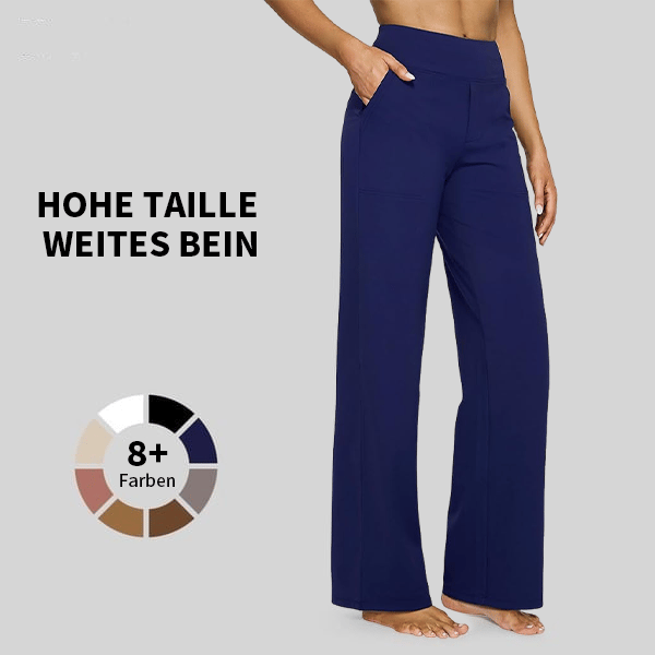 đ Dernier jour 50% de rĂ©duction đ„ Pantalon ample Ă taille haute pour les affaires dĂ©contractĂ©es et les pantalons de yoga.