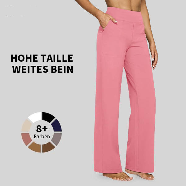 đ Dernier jour 50% de rĂ©duction đ„ Pantalon ample Ă taille haute pour les affaires dĂ©contractĂ©es et les pantalons de yoga.