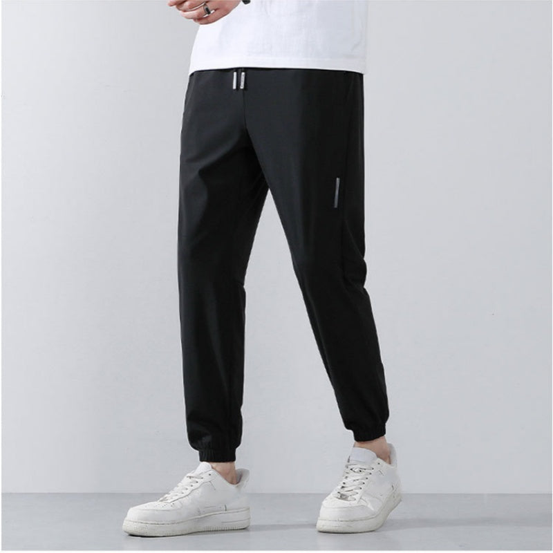 Pantalon de sport léger pour hommes avec poches zippées