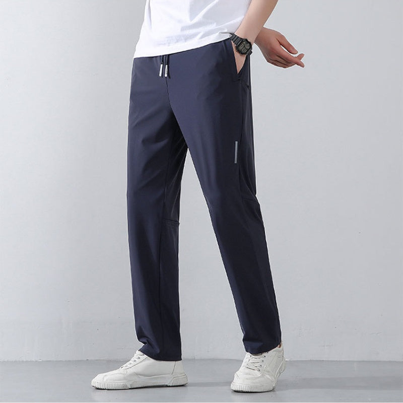 Pantalon de sport léger pour hommes avec poches zippées