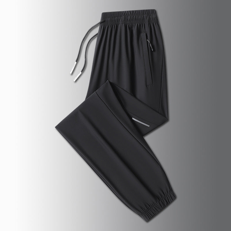 Pantalon de sport léger pour hommes avec poches zippées