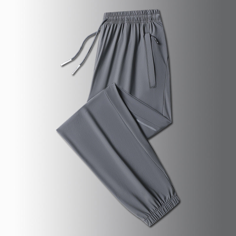 Pantalon de sport léger pour hommes avec poches zippées