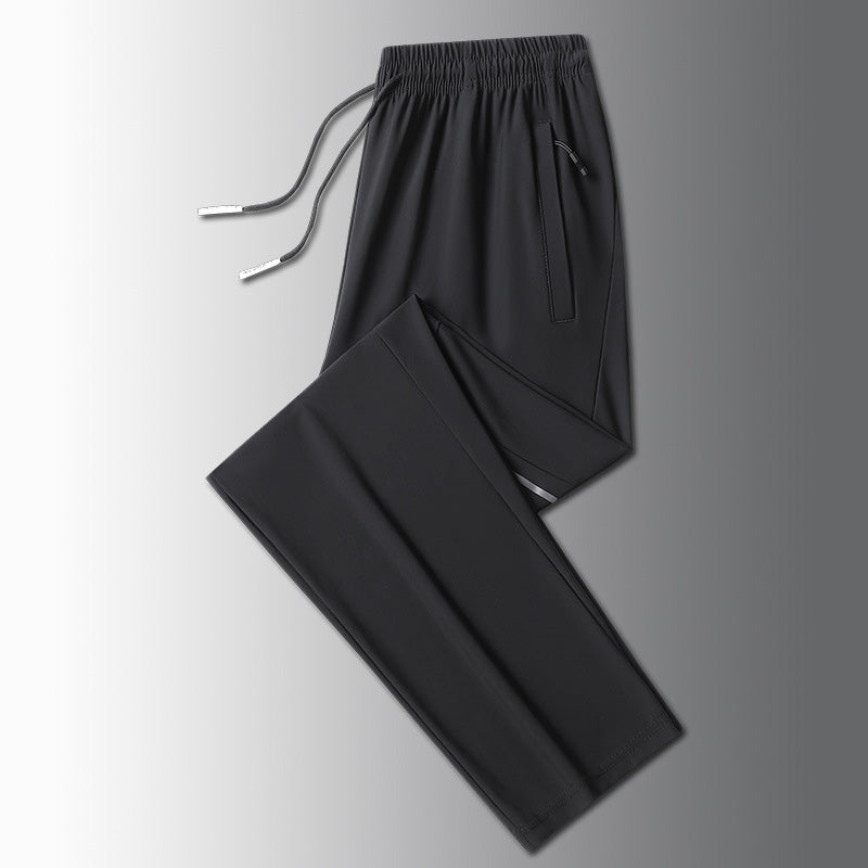 Pantalon de sport léger pour hommes avec poches zippées