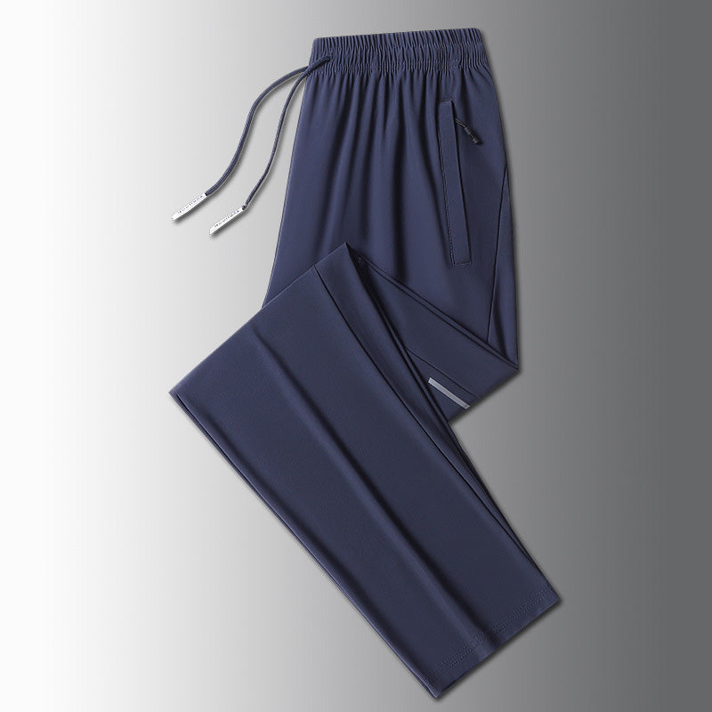 Pantalon de sport léger pour hommes avec poches zippées