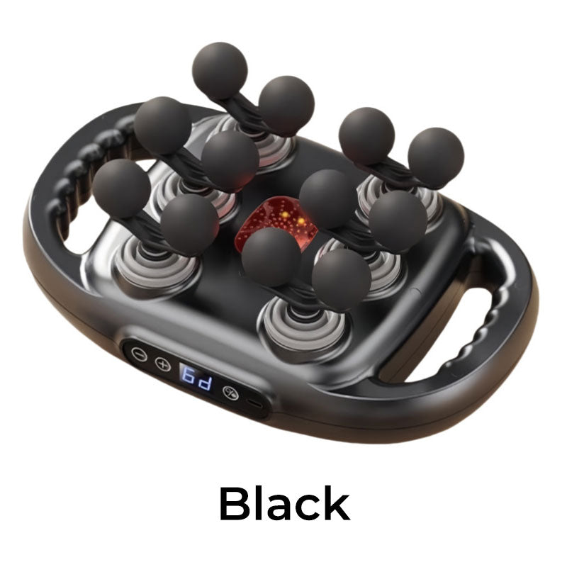 Pistolet de massage musculaire multifonctionnel automatique à 12 têtes
