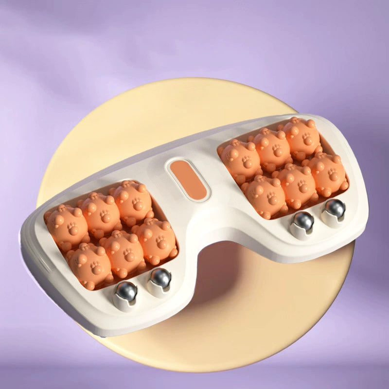 ⏳Spécial à durée limitée⏰Rouleau de massage portable double – Détente & soulagement immédiat pour vos pieds😌🌿