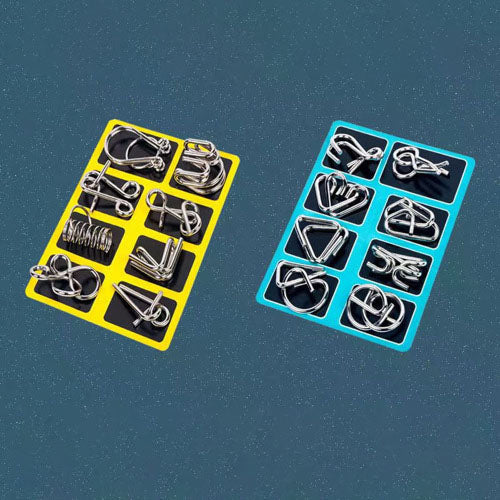 🔗 60% DE RÉDUCTION ! 🧠 Iron Link Unlock Interlock Game - Casse-Tête Métallique Anti-Stress pour Défi Cérébral et Relaxation 🧩✨