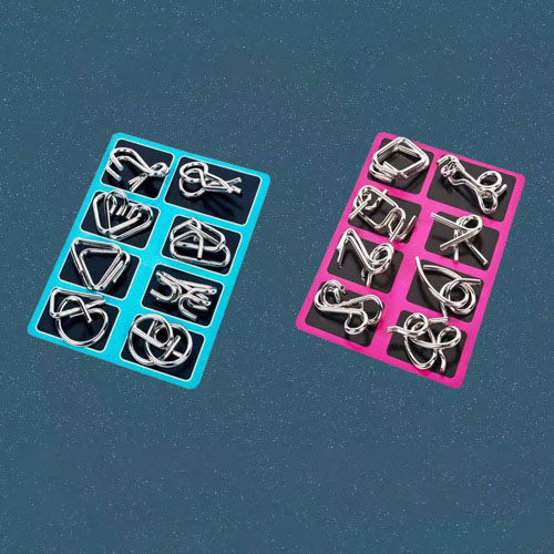 🔗 60% DE RÉDUCTION ! 🧠 Iron Link Unlock Interlock Game - Casse-Tête Métallique Anti-Stress pour Défi Cérébral et Relaxation 🧩✨